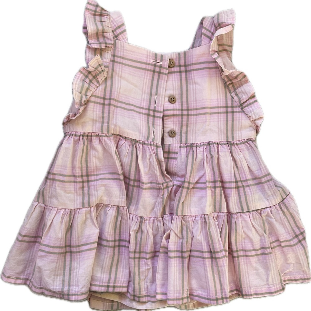 Oshkosh Pink Plaid Dress - Picture 2 of 6
